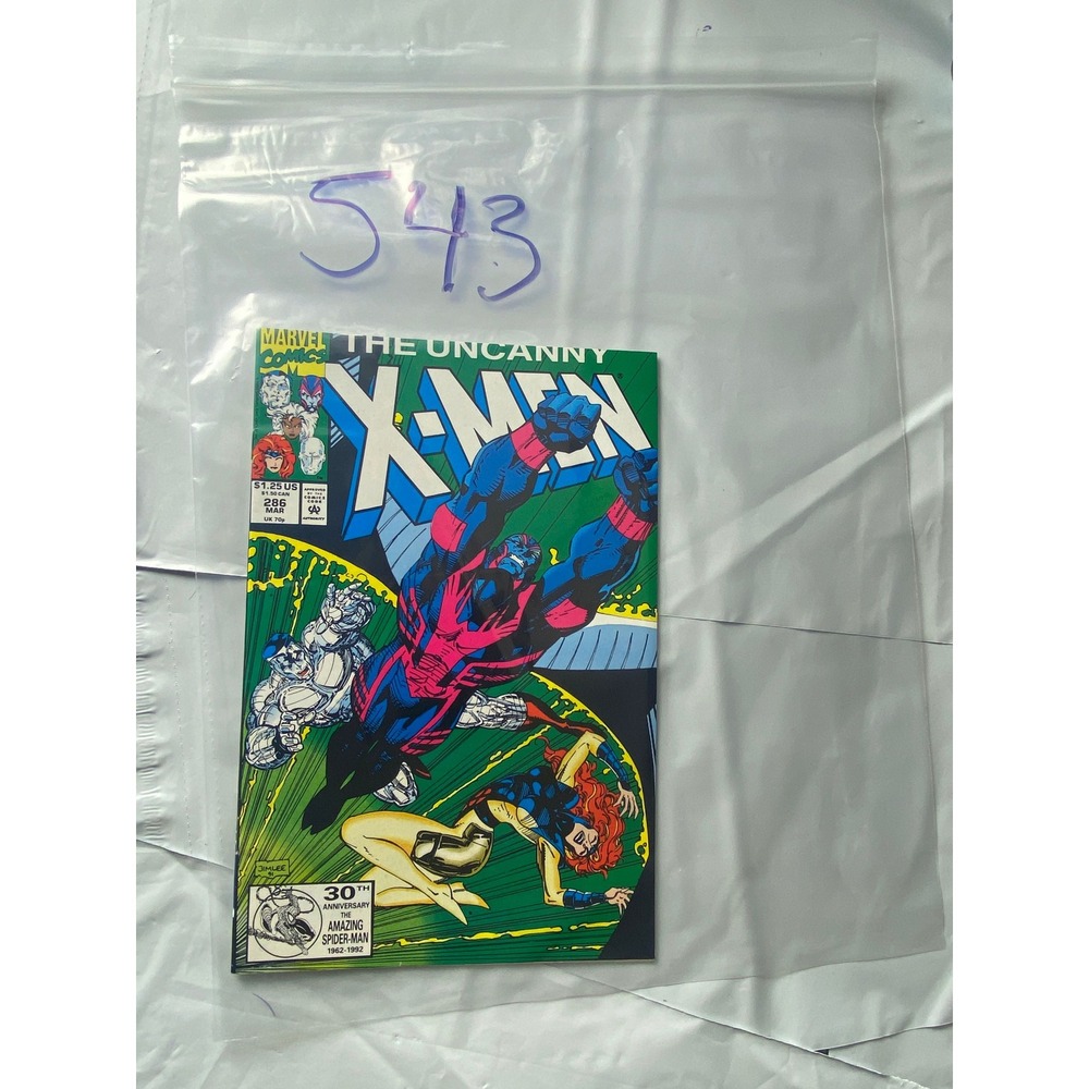 The Uncanny X-Men Comic Book‎ Issue 286 Marvel Comics 1992